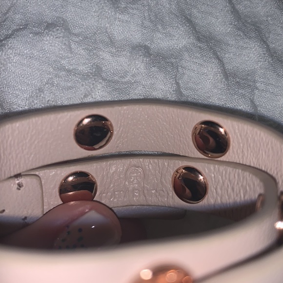 Tory Burch Leather Wrap Bracelet - Picture 6 of 6